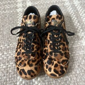 Gola J Crew bullet sneakers leopard print women’s size 8